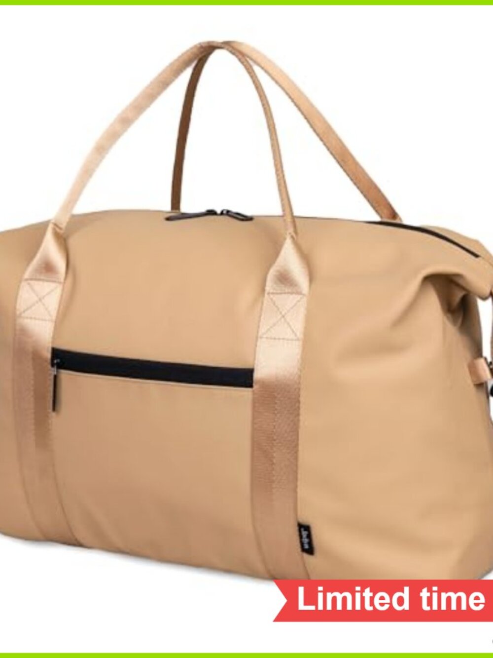 Water Resistant Nylon Weekend Duffel Carry On Luggage Tote Gym Bag